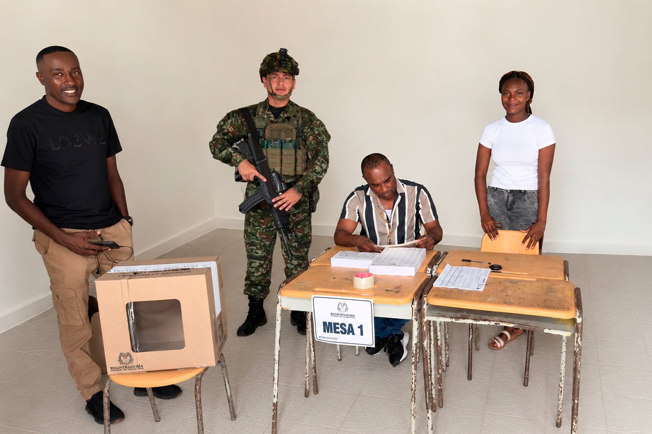 En el Chocó, la democracia también se protege en el terreno