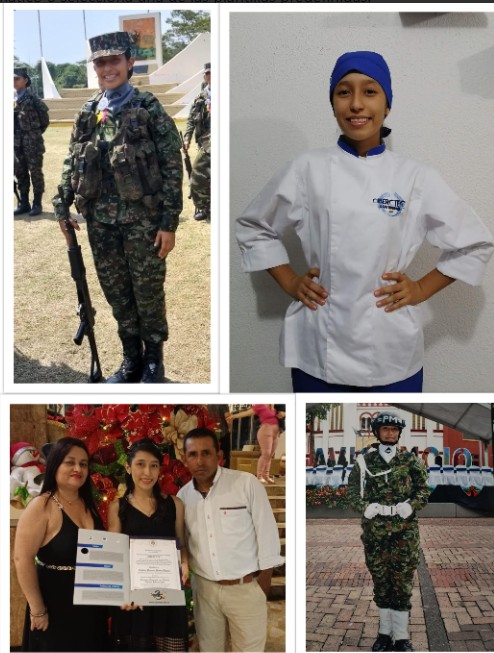Soldado Sharim Tatiana Cubides Riveros: disciplina, vocación y sueños al servicio de la patria