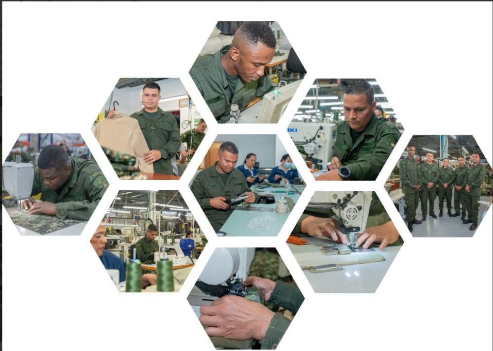 Soldados profesionales heridos en combate fortalecen la logística del Ejército Nacional como técnicos industriales